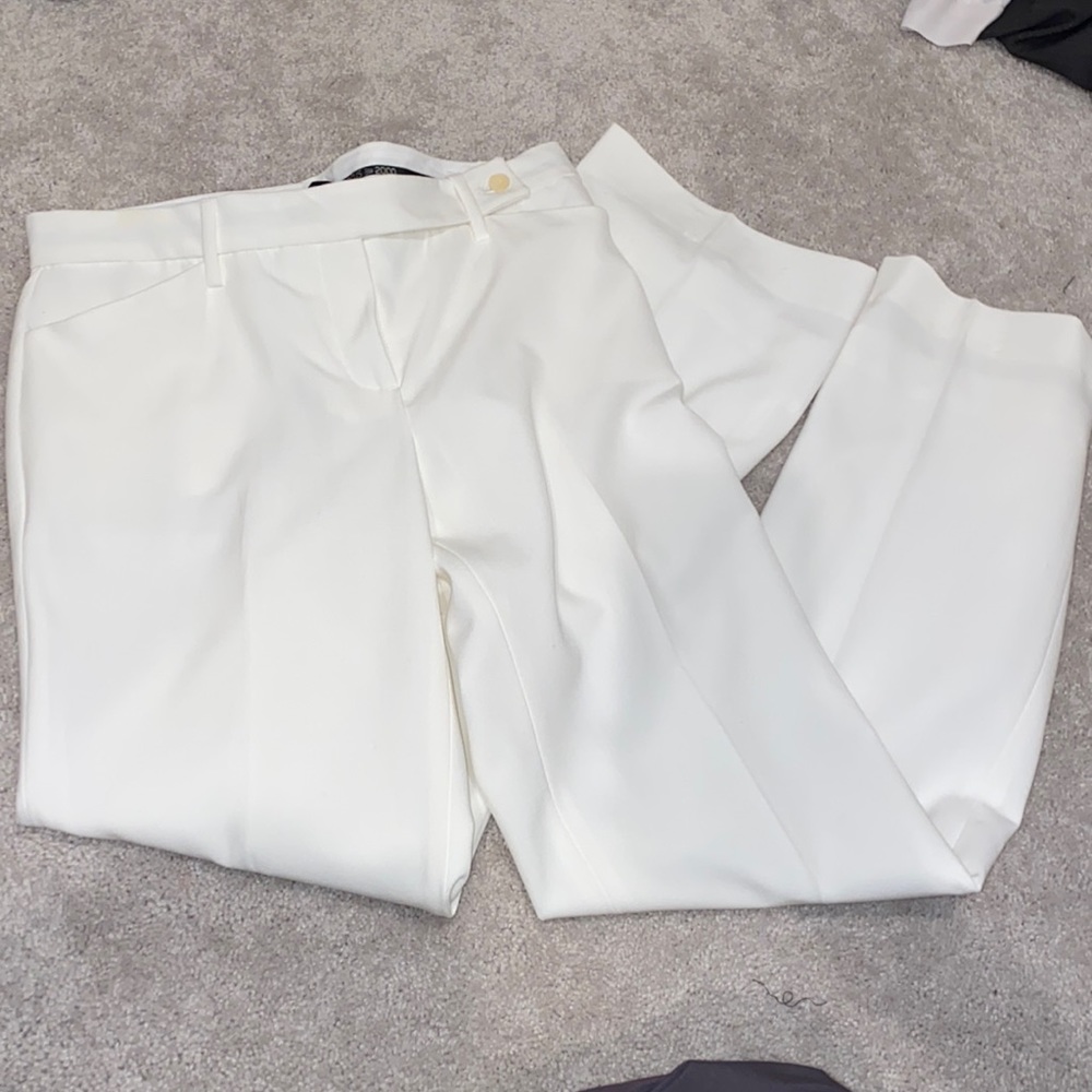 Focus 2000 white office slacks